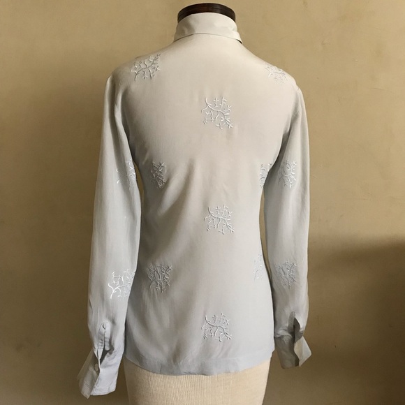 Vintage Silk Blouse - Picture 4 of 9